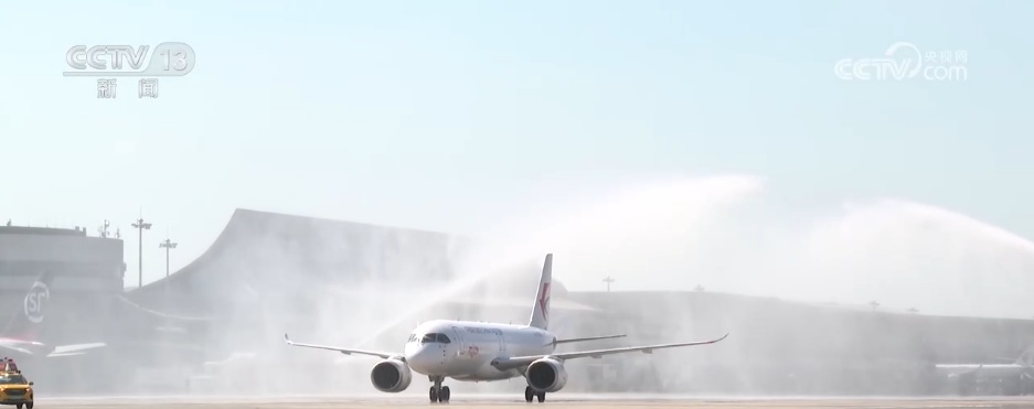 新航季C919首航东北 国产大飞机的航线持续“上新”……