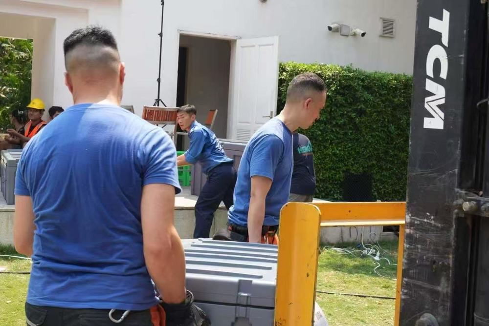 驰援缅甸 中国香港特区救援队在灾区持续搜救