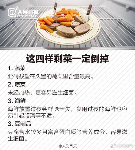 这四样剩菜最好都别留！“剩饭剩菜”科学利用方法，转给身边人！