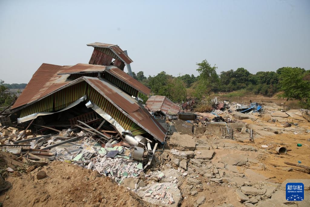 缅甸因瓦古城受灾情况 缅甸因瓦古城受灾情况