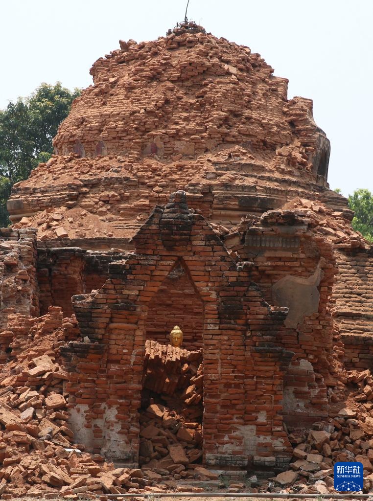 缅甸因瓦古城受灾情况 缅甸因瓦古城受灾情况
