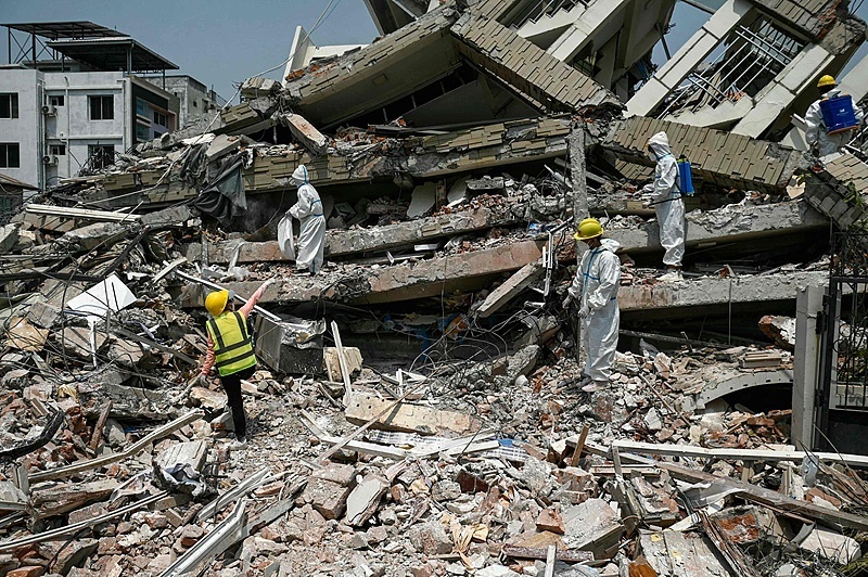 缅甸曼德勒国际机场已对救援飞机开放起降 缅甸曼德勒国际机场已对救援飞机开放起降