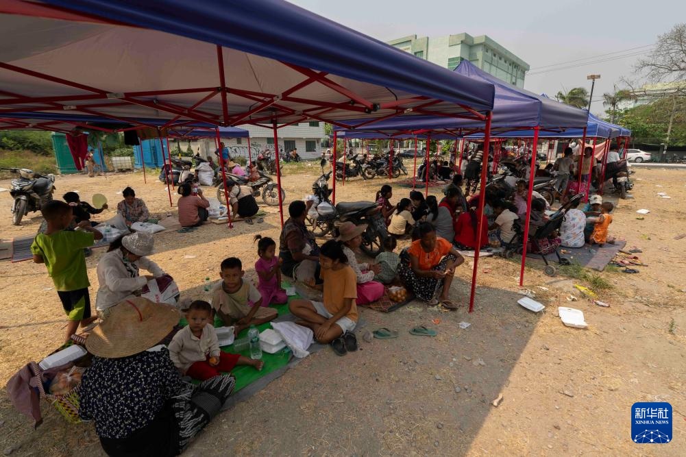 走进缅甸震后灾民安置点 走进缅甸震后灾民安置点