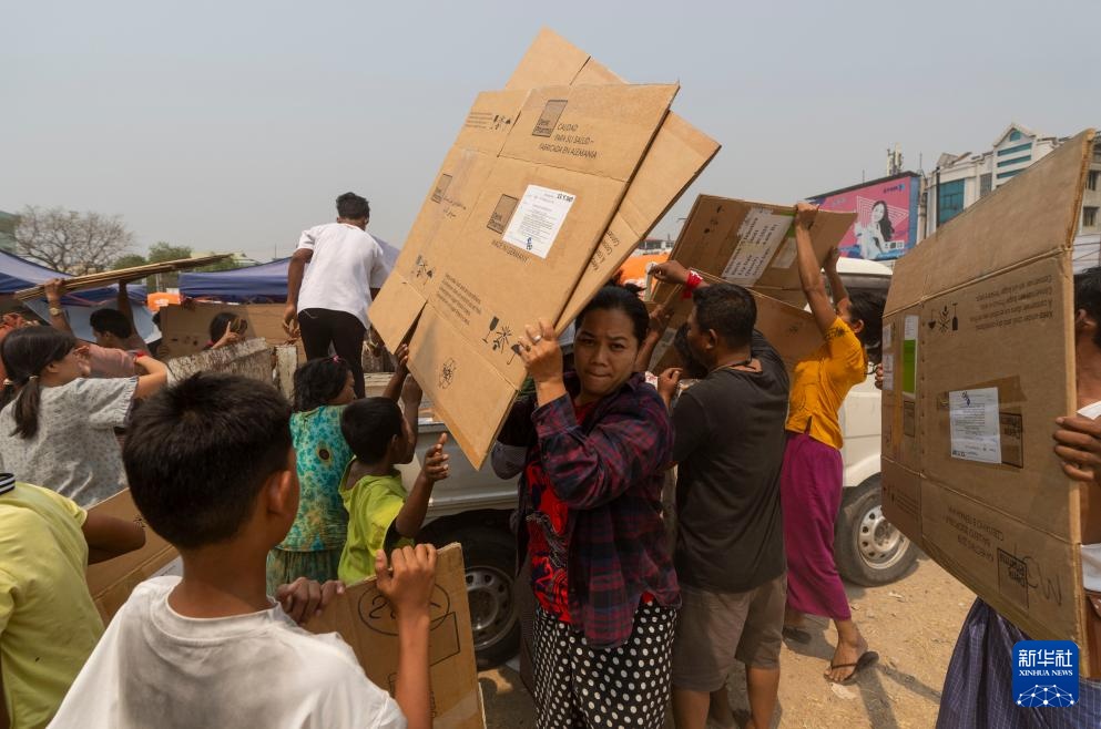 走进缅甸震后灾民安置点 走进缅甸震后灾民安置点