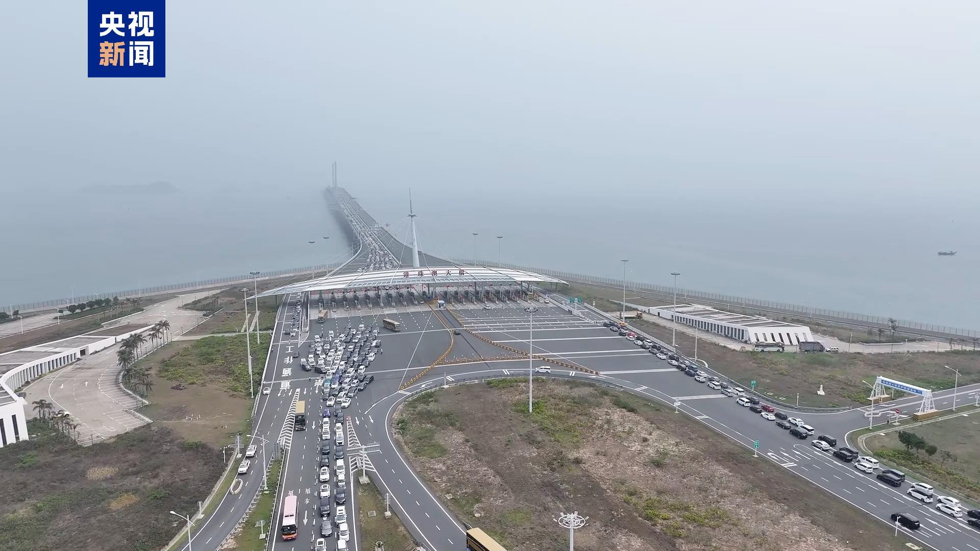 清明假期 港珠澳大桥口岸单日进境车流量再创历史新高