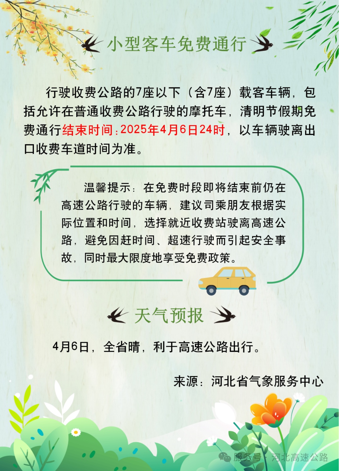 返程必看！河北最新预警提示→
