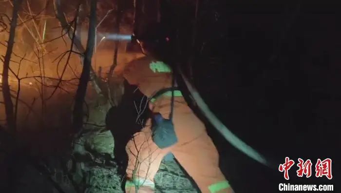 山西发生山火，正在扑救！