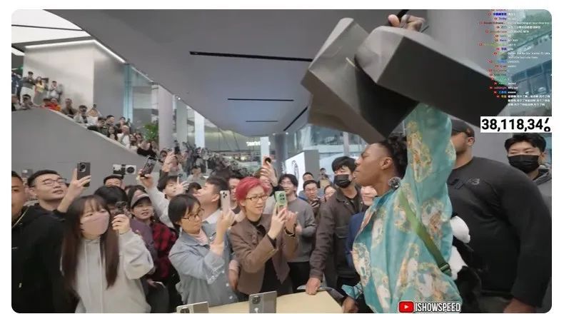 “甲亢哥”深圳扫货成功，“我要体验更多中国‘高科技’产品！”