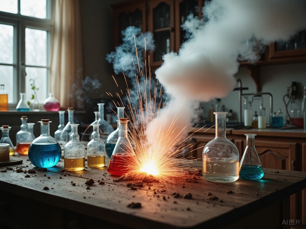 15岁男孩做实验炸了家，自己被烧伤！警惕→