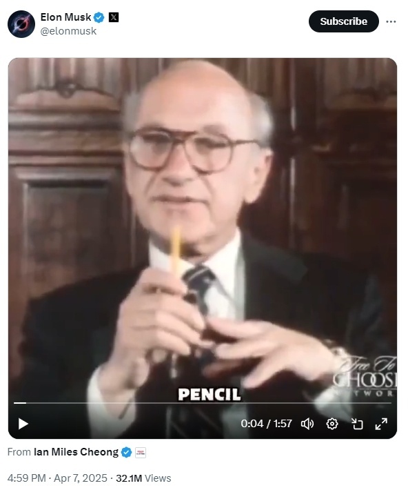 马斯克直接要求撤销对等关税 特朗普:我不听 马斯克直接要求撤销对等关税 特朗普:我不听