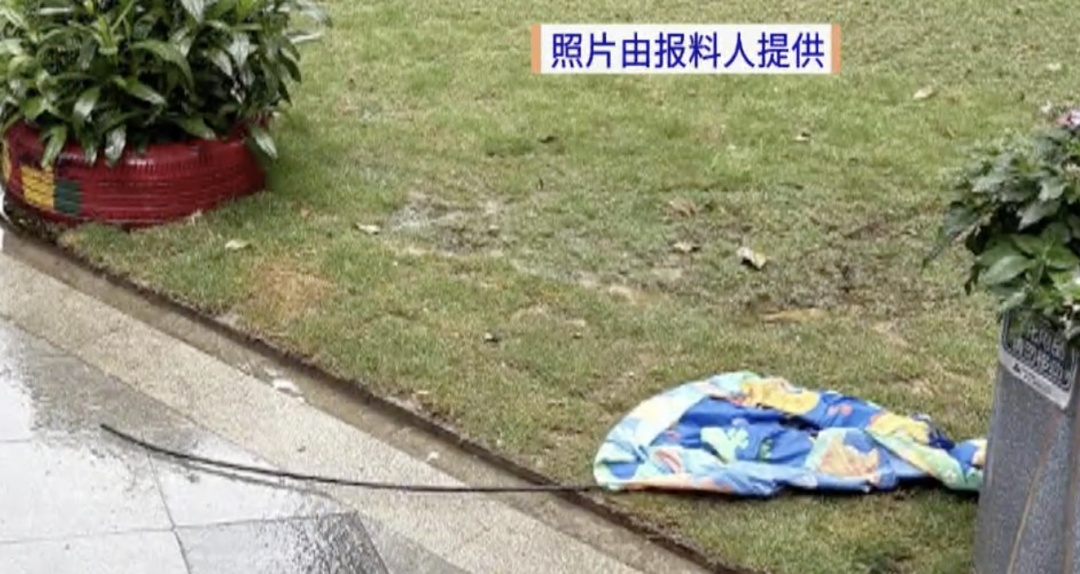 小区“天降3米钢筋”砸中撑伞男童，物业回应