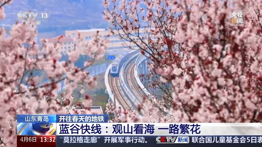 一路繁花 坐着“开往春天的地铁”踏春赏花！