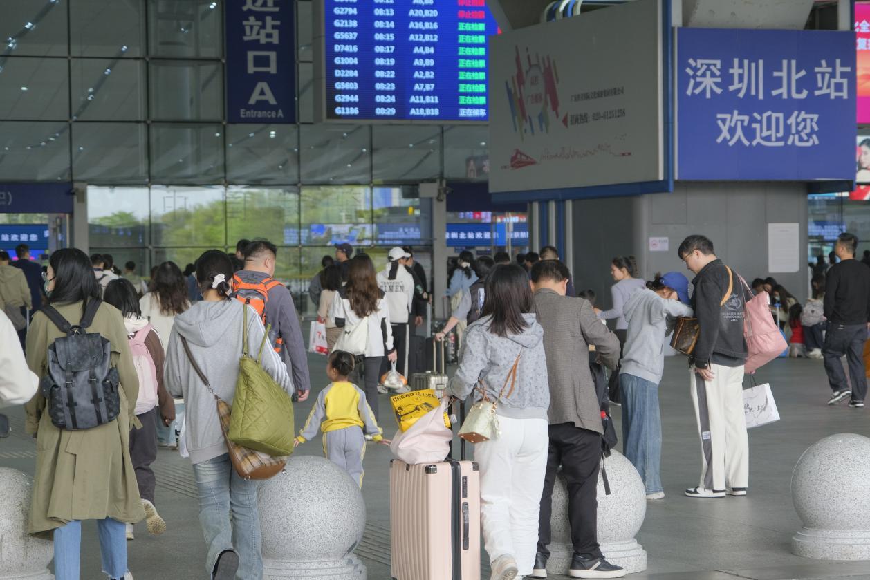再现大客流 清明假期深圳铁路到发旅客超334万人次
