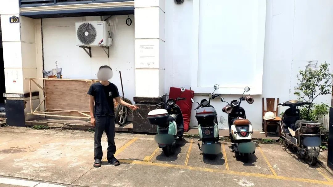 租宝马车组团偷电动车电池！海口警方出手，5人被抓→