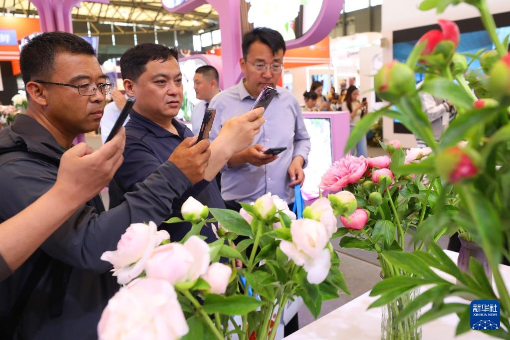 第27届中国国际花卉园艺展览会在上海开幕 第27届中国国际花卉园艺展览会在上海开幕