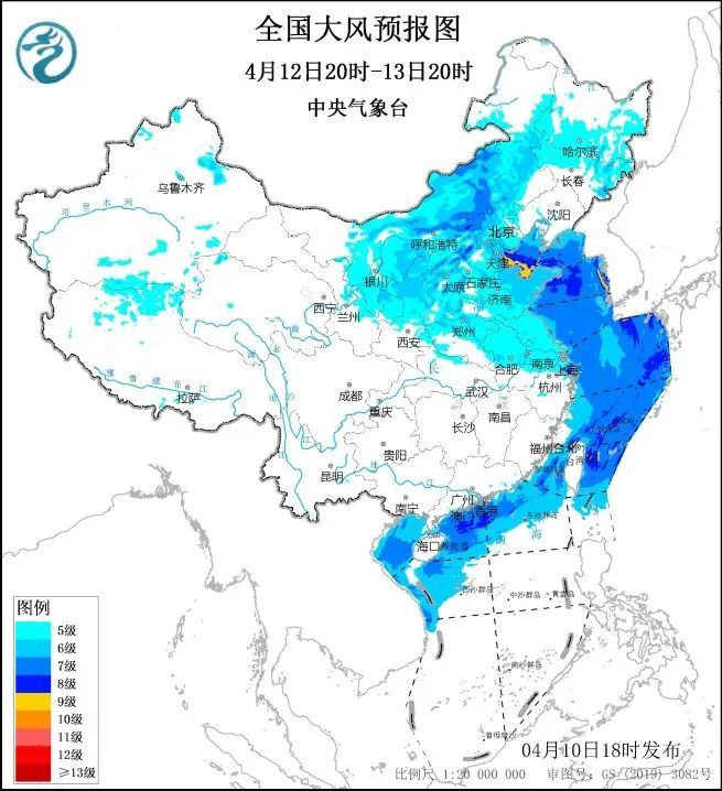 强冷空气来了！大风降温和雨雪，华北注意罕见持续性大风！