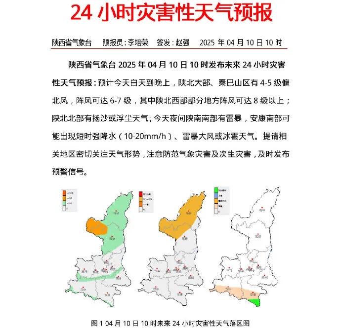 降温、大风沙尘天气来袭！陕西发布重要天气报告