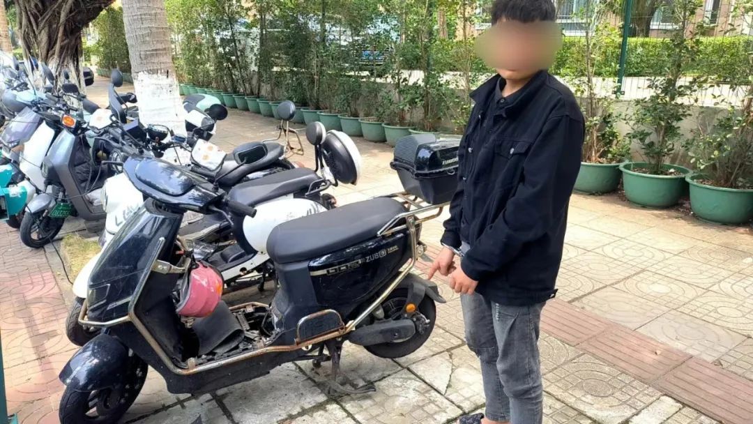租宝马车组团偷电动车电池！海口警方出手，5人被抓→