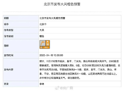 北京周末的大风要刮到13级
