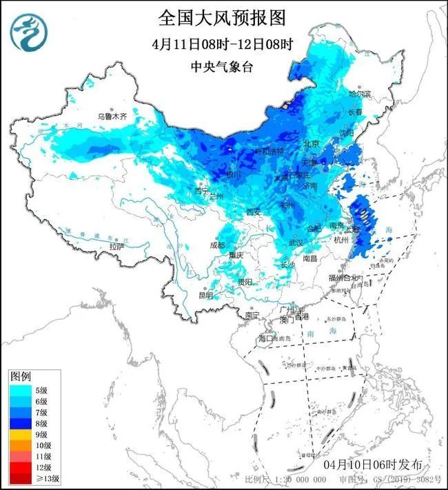 别出门！全国多地将出现强风天气