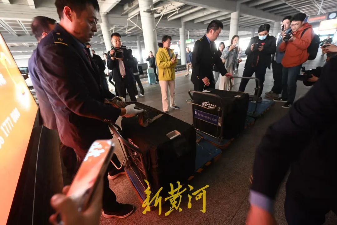 3只“毛孩子”坐高铁到济南西站 全国首趟高铁宠物托运列车来了
