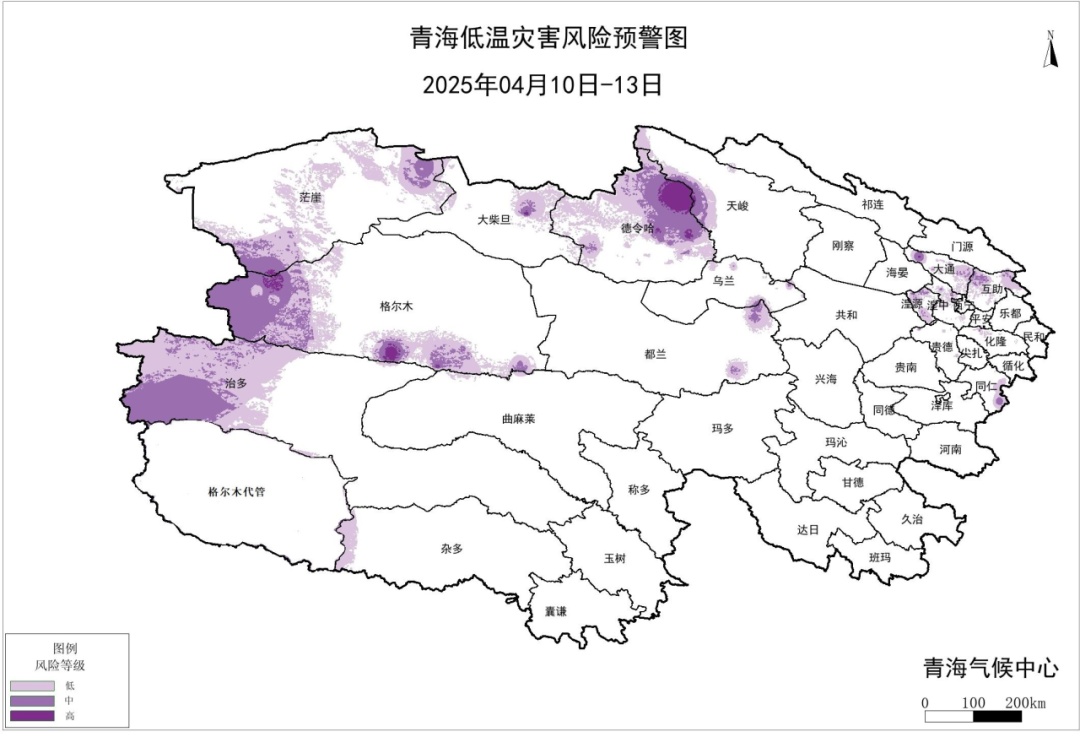 青海部分地区将有大到暴雪！