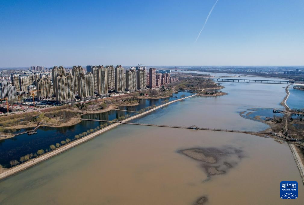 新华全媒+丨西辽河干流顺利实现全线过流