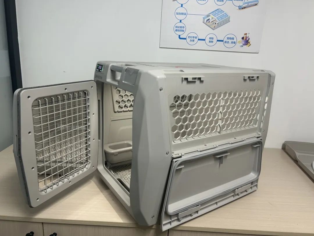 全国首批“毛孩子”坐上高铁，运输箱长这样——