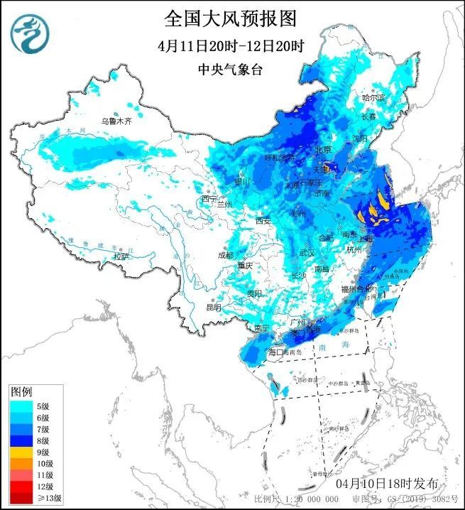 强冷空气来了！大风降温和雨雪，华北注意罕见持续性大风！