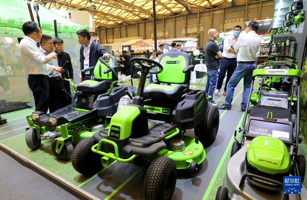 第27届中国国际花卉园艺展览会在上海开幕 第27届中国国际花卉园艺展览会在上海开幕