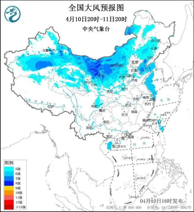 强冷空气来了！大风降温和雨雪，华北注意罕见持续性大风！