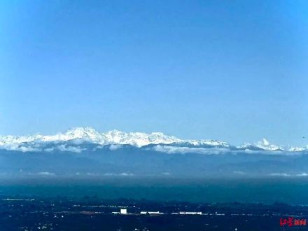 在成都实现看雪山自由 在成都实现看雪山自由