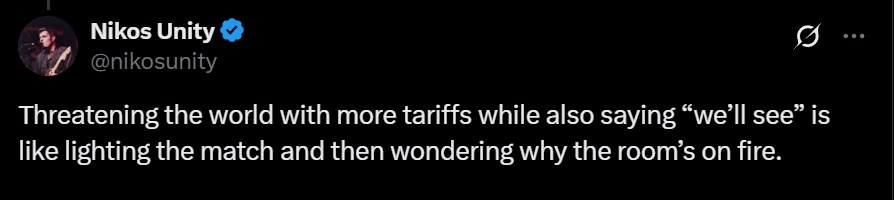 特朗普威胁:若有关国家在90天关税暂停期无法与美达成协议,美将恢复加征关税 特朗普威胁:若有关国家在90天关税暂停期无法与美达成协议,美将恢复加征关税