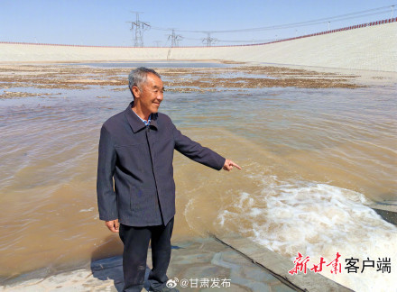 奔涌！黄河水流进了八步沙