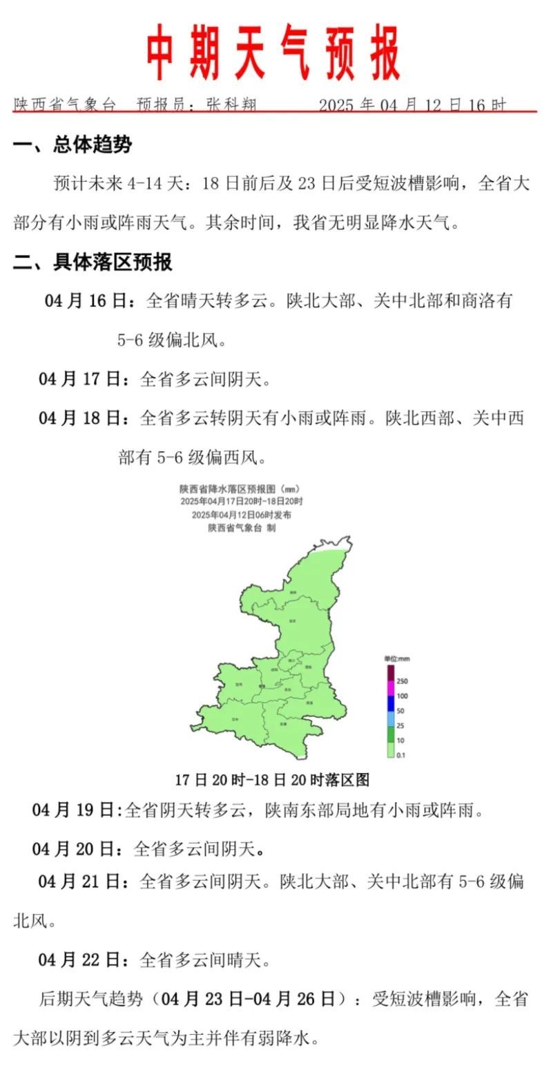 大风浮尘何时结束？陕西最新天气预报→