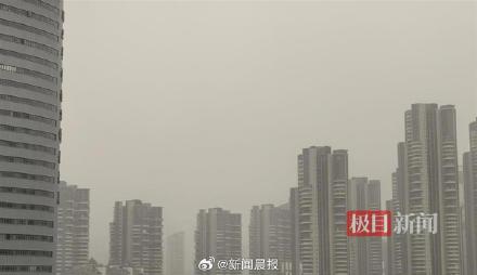 武汉空气指数超500！沙尘暴来了，严重污染