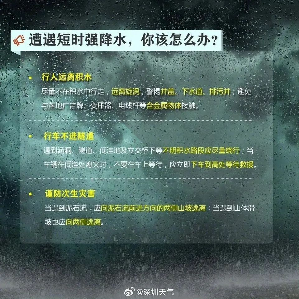 闭园、停运、停航！深圳双预警信号生效中！