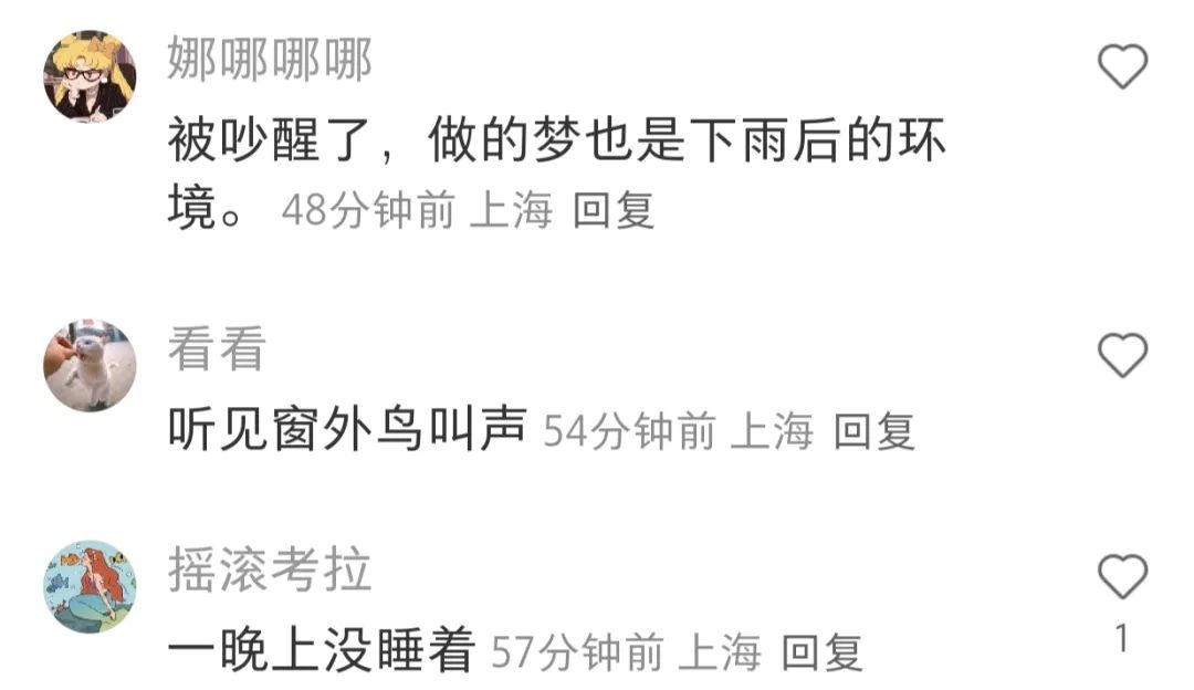 申城雨势减弱，此地现14级风速...毛不易、李荣浩等演唱会延期！