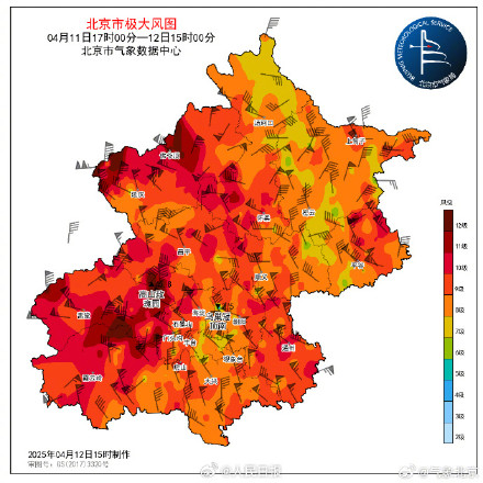 注意防范！北京目前进入北风最强时段