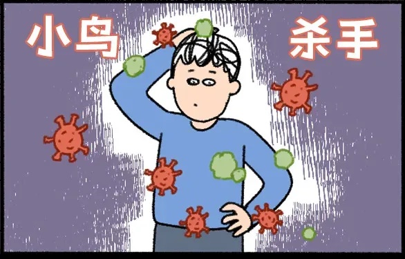 遇到这种诡异姿势的鸟，快跑，别好奇！