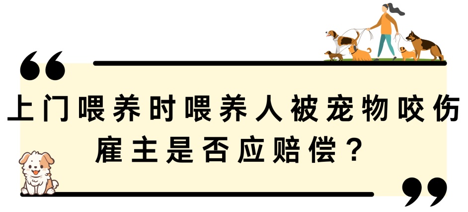 上门代喂他人宠物，需要注意哪些法律风险？