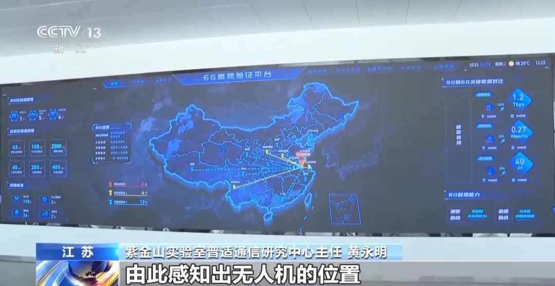 全球首个！我国公开6G通智感融合外场试验网