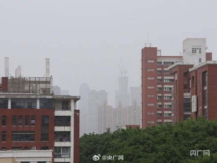多图直击沙尘南下的广东