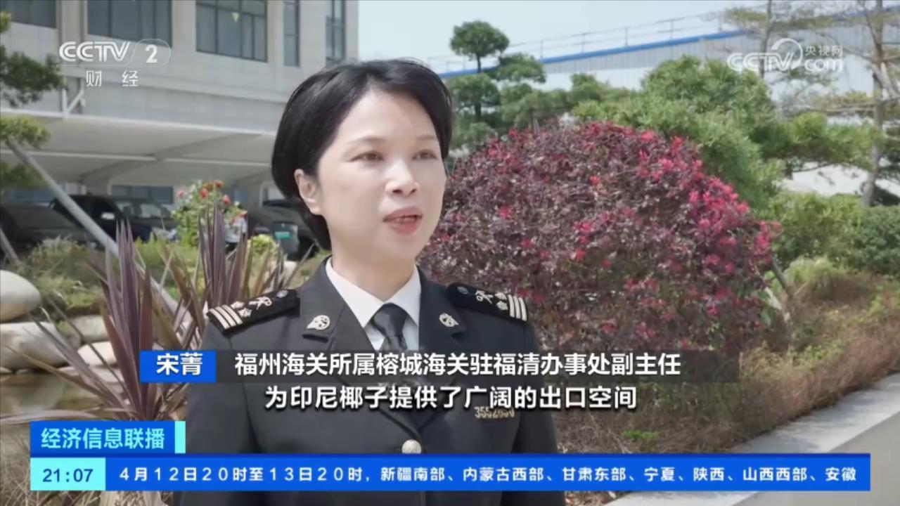 “椰”来喽！我国首次从印度尼西亚进口鲜食椰子