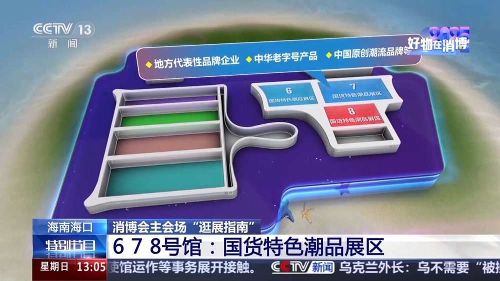 八大展馆汇集全球好物 这份消博会逛展指南请查收→ 八大展馆汇集全球好物 这份消博会逛展指南请查收→