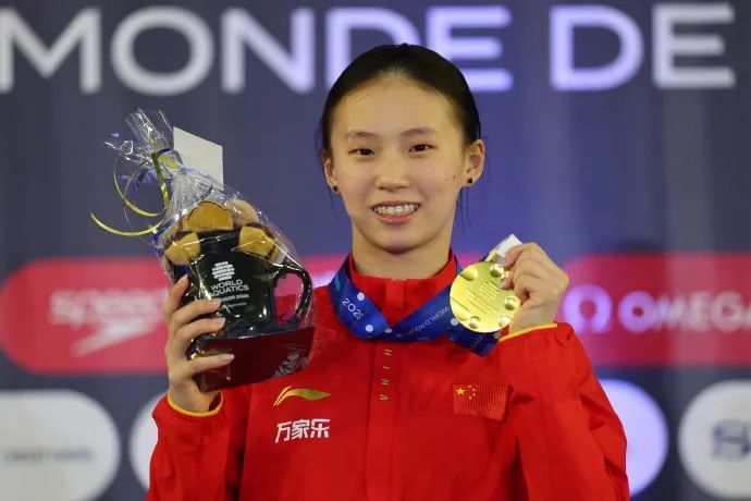 恭喜!陈芋汐、全红婵包揽金银牌 恭喜!陈芋汐、全红婵包揽金银牌