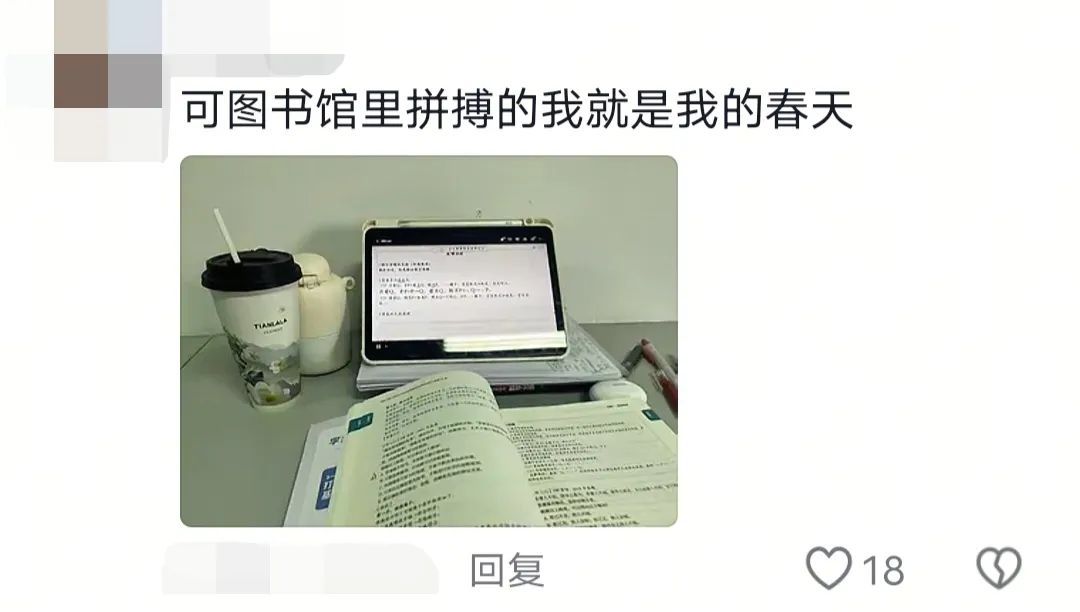 一旦到了大三下，春天就再也不是大一大二的春天了？但是…