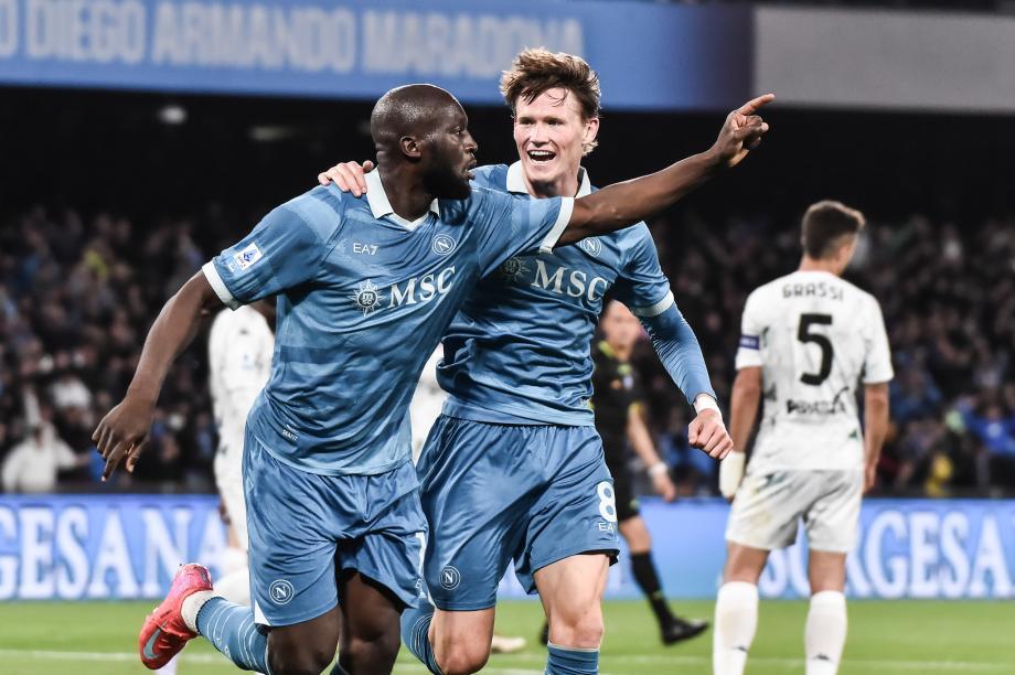 意甲-卢卡库1射2传 那不勒斯3-0恩波利落后国米3分