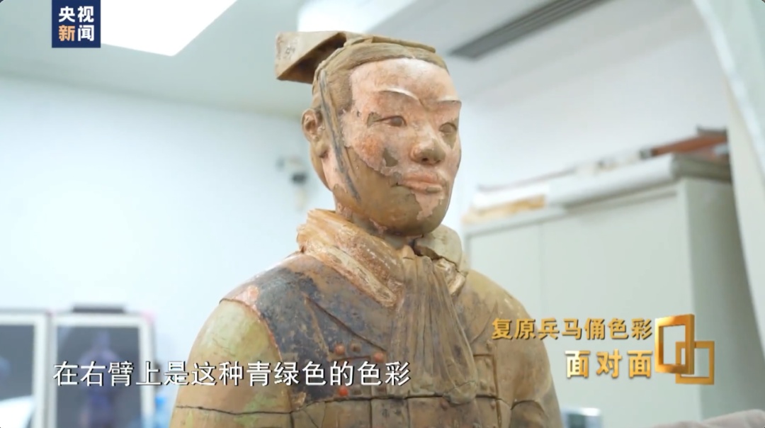 彩色兵马俑被复原，逼真细节有点震撼！