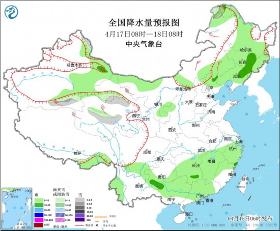 西北地区多大风沙尘 新疆北部青藏高原东部等地有雨雪天气